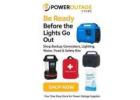 STAY BRIGHT, NO FRIGHT | POWER OUTAGE STORE