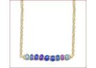 Natural Ethiopian Opal Necklace with Elegant Rainbow Glow